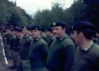 Parade for the opening of the road in Canada Nick Javins,John Peck,George Dempster. Kennedy